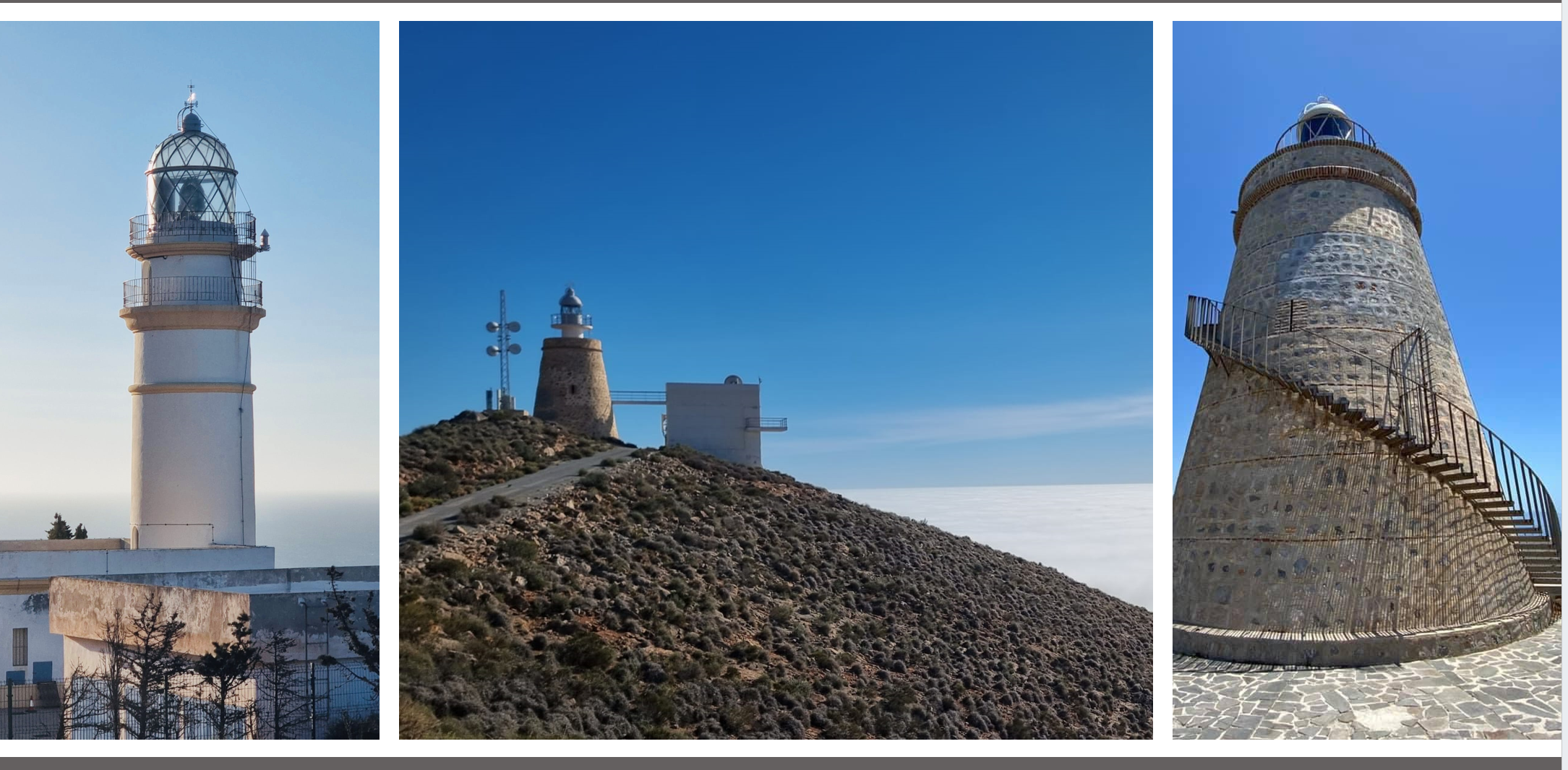 Los tres guardianes de la Costa Tropical celebran el Día Mundial de los Faros - Noticia Puerto de motril
